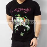 Latest style high neck t shirt for men 2014