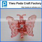 Red Butterfly Stem Clip