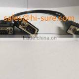 DB9 connector male to female Split Y cable