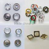 Custom 4 Parts Metal Cap Prong Snap Button Clothes Snap Buttons
