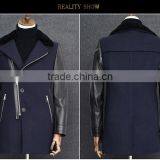 China Cashmere Wool Coat Man Leather Jacket Winter Wool Fabric for Coats thumbnail-5