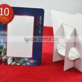 Promotional Paper Photo Frame , Cheap Stand Cardboard Photo Frame