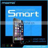 New Arrival !! Smart Tempered Glass Screen Protector for IPhone 6 With Confirm and Back Buttons