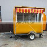 New Year Promotion Price Fiberglass Street Kitchen Restaurant Cart for Fast Food Sale