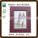 Wholesale 45 Degree Beveled Cut White Frame Mat Matt Matted for Photo Frame Deco thumbnail-5