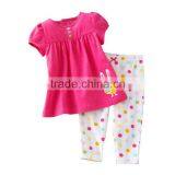 Fashion Style Oem 2pcs European Summer Girl Clothing Set thumbnail-5