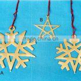 Cheap price christmas hanging snowflake