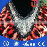 Women Jewelry Beaded Hotfix Rhinestone Necklace thumbnail-1