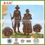 Thanksgiving Shadow Garden Metal Stakes thumbnail-1