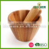 Bamboo Mortar and Pestle thumbnail-6