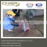 Cast basalt lined steel pipe, cast basalt lined pipe, SHS ceramic steel pipe