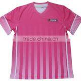 customized sublimated v-neck referee shirt with logo