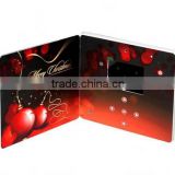 Wholesale 2.4/ 3.5/ 4.3/ 5/ 7 inch lcd wedding greeting brochure video greeting card for Gifts