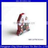 Decorative Christmas Tin Box for Candy Packaging