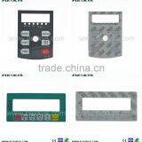 Pillow Embossed High Quality Graphic Overlay for Membrane Control Panel thumbnail-5