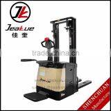 Cheap Price China 1.4 Ton Electric Stacker thumbnail-1
