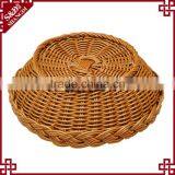 Eco-friendly Round Shape Plastic Rattan Kitchen Fruit Storage Baskets thumbnail-6