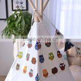 Wholesale White Cotton Canvas Children Kids Play Teepee Tent thumbnail-2
