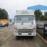120hp 4*2 JAC Frozen Van Truck 5ton thumbnail-5
