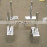 galvanized pole anchor