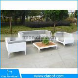 Factory Best Price Top Sale White Garden Sofa