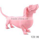 Fiberglass Animal Model Dachshund Dog Mannequin thumbnail-1