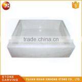 Villa Used White Double Bowl Wash Basin thumbnail-2