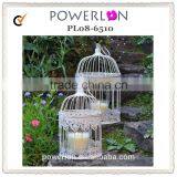 Decorative Metal Small Bird Cage Candle Holder thumbnail-1