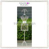 Antique Decorative Wrought Iron Standing Coat Rack thumbnail-1