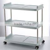 3 Tier Durable Impact and Rust-Resistant Plastic Shelves thumbnail-3