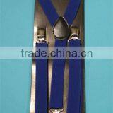 Hot Sale 2014 Promotion Black Solid Suspender For Wholesale