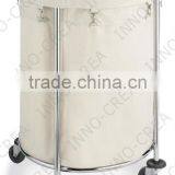 Commercial Round Laundry Hamper thumbnail-2