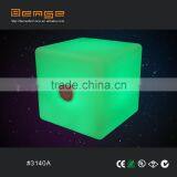 Portable Creative IP65 Rechargeable Music Stage Sound Concert Party Bar Club Garden Home LED Plastic Cube Chair Speaker thumbnail-1