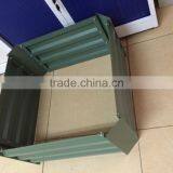 Durable Galvanized Garden Bed Vegetable Flower Planter Garden Fence Steel Garden Bed thumbnail-1