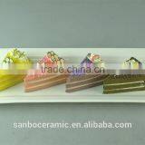 Low Price Dinner Plate, White Porcelain Dinner Rectangle Plate for Wholesale in Stock thumbnail-1