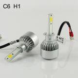 Led Headlight C6 h1 Cob 30W/Bulb 60W/Set 6400lm/set LED Headlight Bulbs Hi/Lo Led Car Headlight Headlamp thumbnail-2