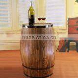 Pine Oak Wood Mini Wine Whiskey Barrel thumbnail-2