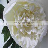 SJ20170060 Artificial White Silk Fabric Peony Flower for Indoor Decoration thumbnail-3