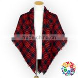 hot sale fall/winter women's grid knit shawl and scarf