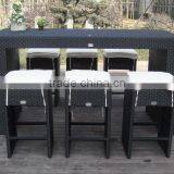 Good Quality Black Bar Stool Dining Chair L thumbnail-4