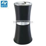 Stainless Steel Ash Tray Waste Bin Ground Ashtray Stand thumbnail-4