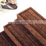 2016 Hand Made Three Layers Countertop Ring Display Case Customized thumbnail-4