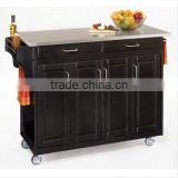 MX-6904 Wooden kitchen cart, kitchen storage, kitchen table