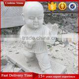 Decotative Handmade White Marble Buddha Statue For Sale thumbnail-2