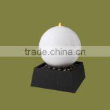 60cm Ball Water Fountain and Square Base thumbnail-3