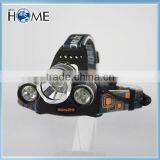 Waterproof Rechargeable 18650 XML T6 1000 Lumens 3 Modes Outdoor LED Flashlight Fishing Headlamp