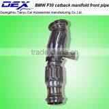 Stainless Steel Exhaust Catback for BM F30 W thumbnail-1