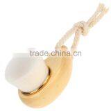Facial Cleanser Exfoliate Brush Facial Skin Care Tool, Pore Cleaner (Wooden Handle) thumbnail-1
