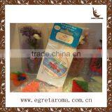 OEM Logo and Fragrance Customized Design Car Air Freshener Wholesales Car Perfume Paper Making thumbnail-2
