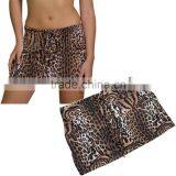 Womens Summer Beach Bikini Cover Wrap Up Leopard Swimwear Mini Sarong Skirt thumbnail-6